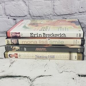 Julia Roberts Movies DVD Lot Of 4 Films Mary Reilly Erin Brockovich Mona Lisa